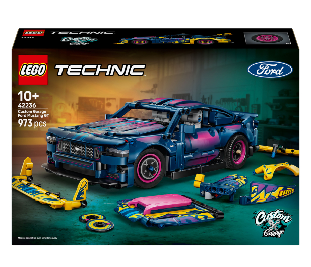 LEGO TECHNIC 42236 Warsztat tuningowy: samochód Ford Mustang GT - 1547398 - zdjęcie